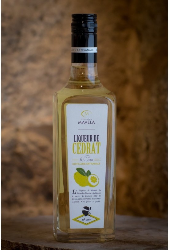 Liqueur de cedrat, Domaine Mavela