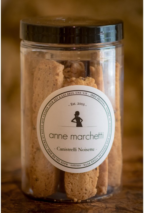 Canistrelli noisettes (Anne marchetti, Biscuiterie fine)