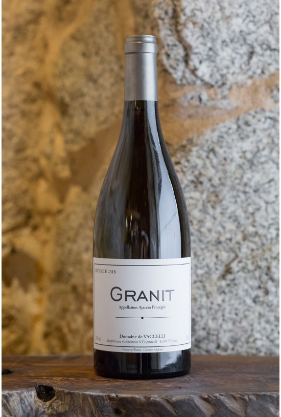 Domaine vacelli, Granit Blanc 2018