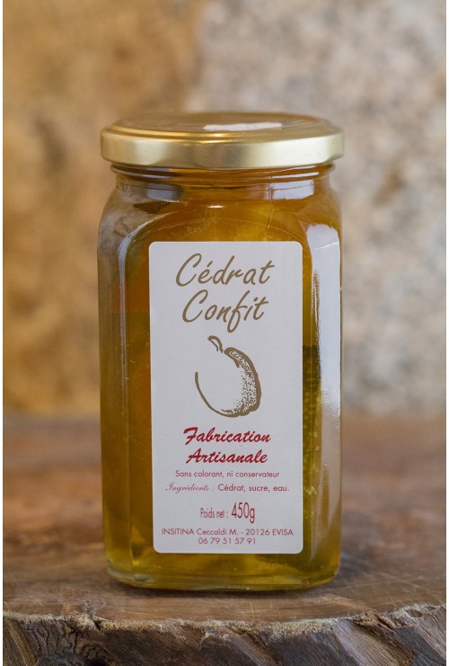 Cédrat Confit (Marina Ceccaldi, Evisa) 450gr