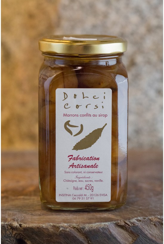 Marrons Confits au sirop (Marina Ceccaldi, Evisa)