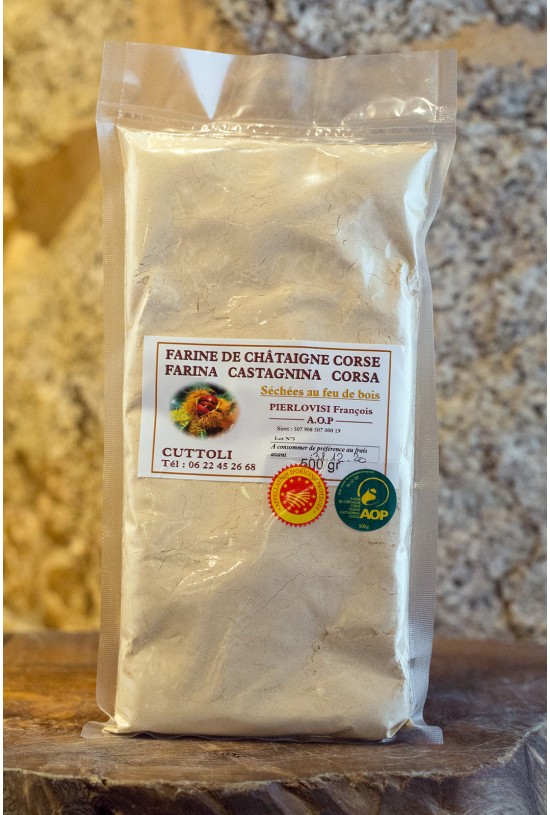 Farine de châtaigne 500gr