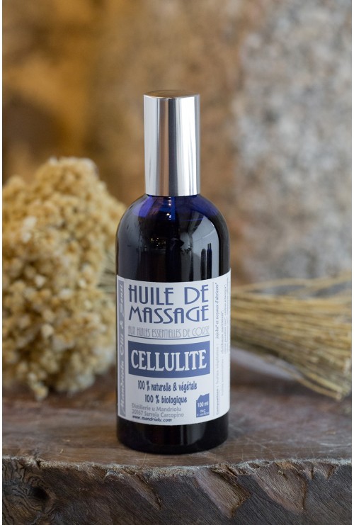 Huile massage Cellulite