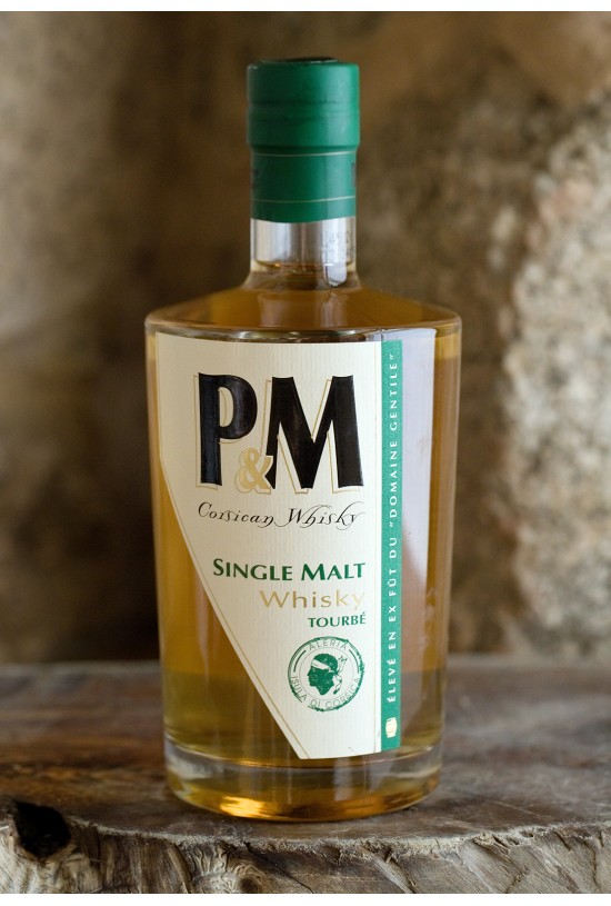 Whisky P&M Single Malt Tourbé