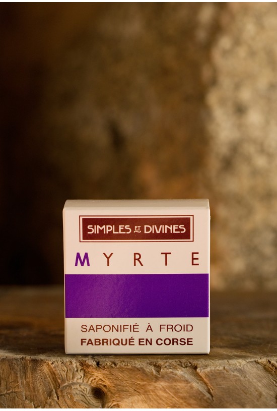 Savon MYRTE surgras, simples et divines 100gr