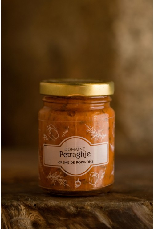 Crème de poivrons, Domaine Petraghje