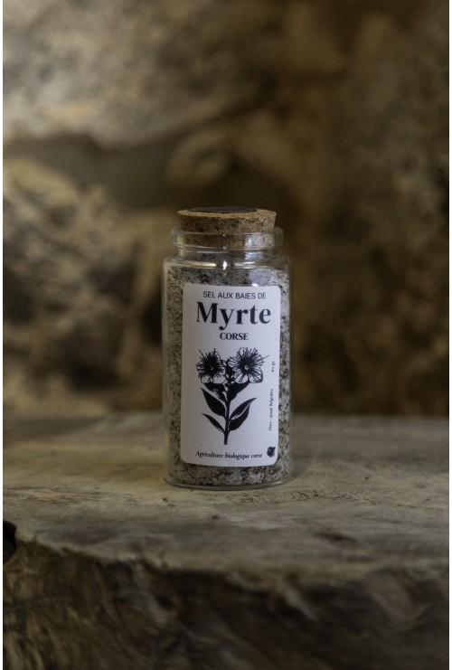 Sel aux baies de myrtes corse