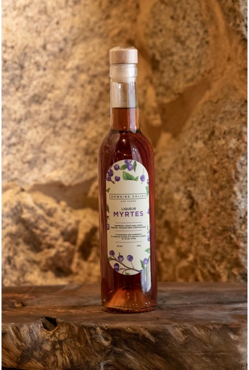 Liqueur de myrte 37,5 cl, Calizi